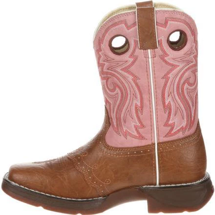 Lil' Durango® Little Kid Tan Lacey Western Boot BT287 - Image 5