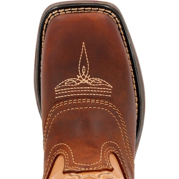 Durango Kid's Lil’ Rebel Brown & Tan Western Boot DBT0240C - Image 2