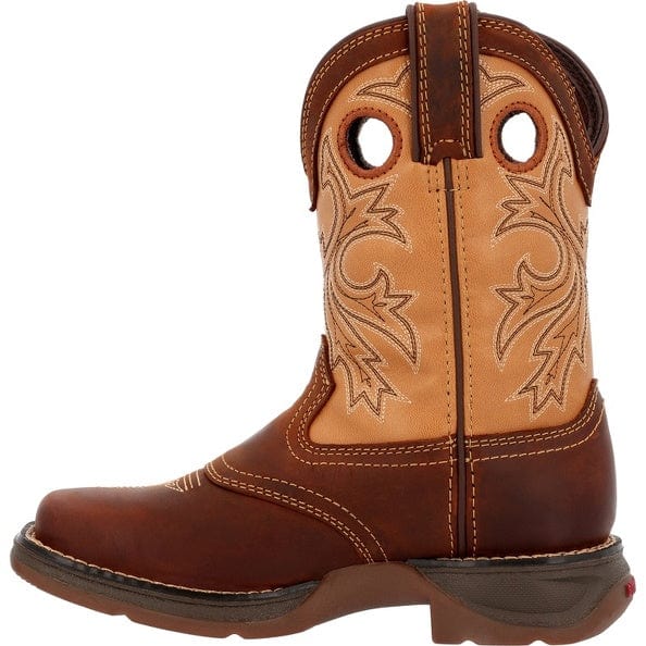 Durango Kid's Lil Rebel Brown & Tan Western Boot DBT0240Y - Image 2