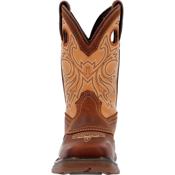 Durango Kid's Lil Rebel Brown & Tan Western Boot DBT0240Y - Image 5