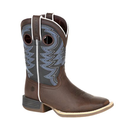 Durango Kid's Lil' Rebel Pro Brown and Blue Western Boot DBT0218Y