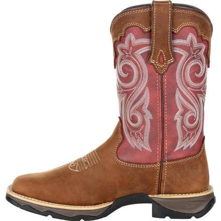 Durango Ladies Rebel Red Western Boot DRD0349 - Image 5