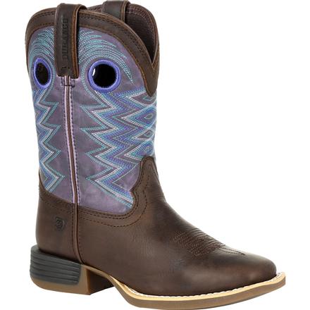 Durango Lil Rebel Pro Little Kid's Amethyst Western Boot DBT0225C