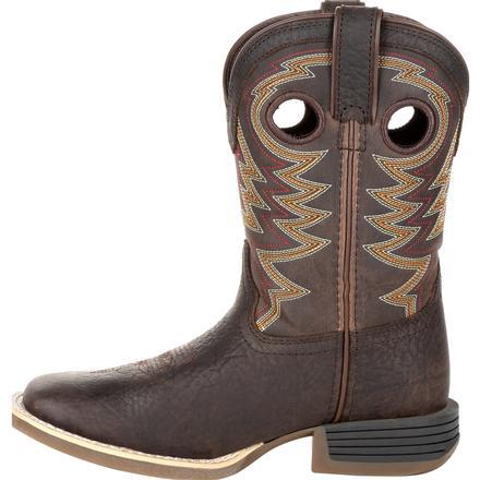 Durango Little Kids Lil' Rebel Pro™ Brown Western Boot DBT0219C - Image 2