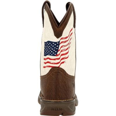 Durango Little Kids Lil' Rebel Distressed Flag Western Boot DBT0234C - Image 5
