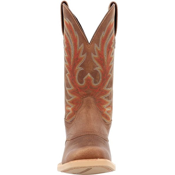 Durango Men's Rebel Pro Rodeo Saddle Vamp Tan Square Toe DDB0418 - Image 4