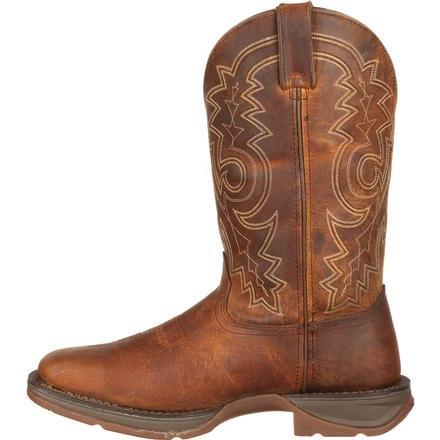 Durango Men's Rebel Pull On Square Toe Western Work Boots DB4443 - Image 3