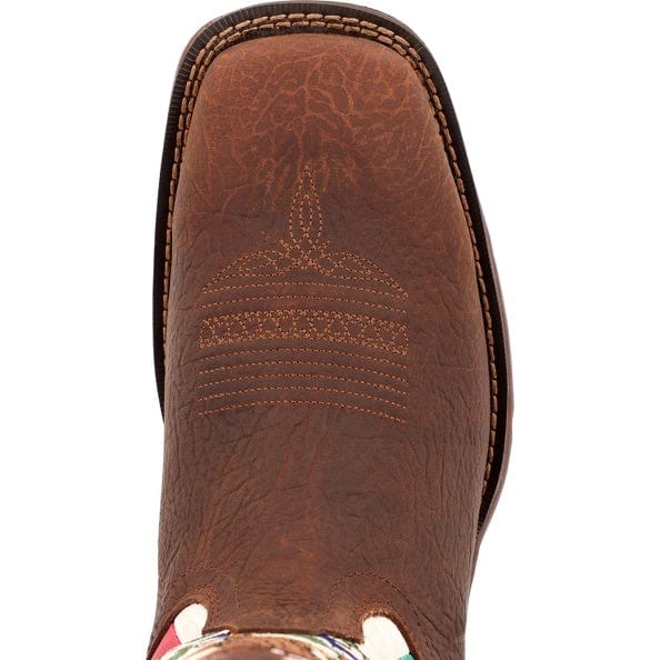 Durango Men's Rebel Sandy Brown/Mexican Flag Steel Toe Work Boot DDB0431 - Image 2