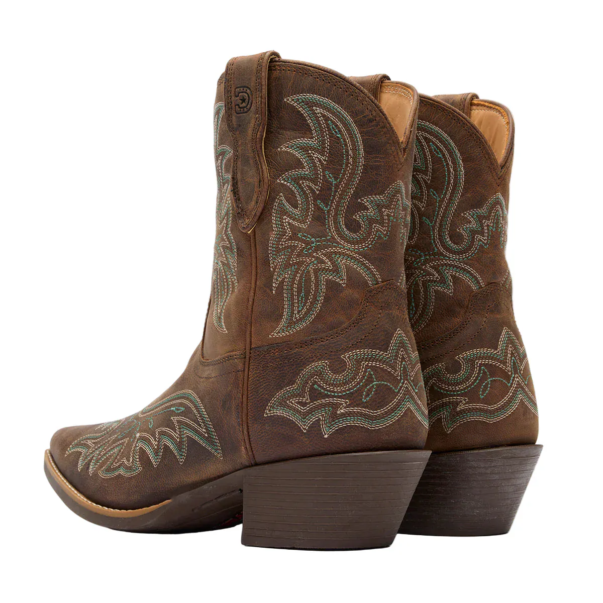 Durango Women's Driftwood Shyloh Pony Western Booties DRD0492 - Image 5
