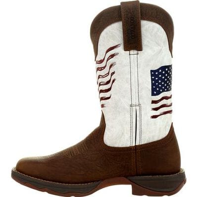 Durango Women's Lady Rebel™ Distressed Flag Embroidered Western Boot DRD0394 - Image 3