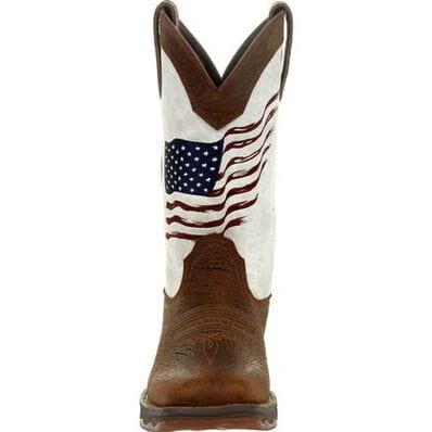 Durango Women's Lady Rebel™ Distressed Flag Embroidered Western Boot DRD0394 - Image 5