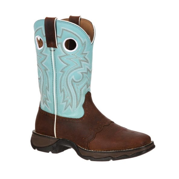 Durango Women's Powder N' Lace Square Toe Cowboy Boots - RD3471