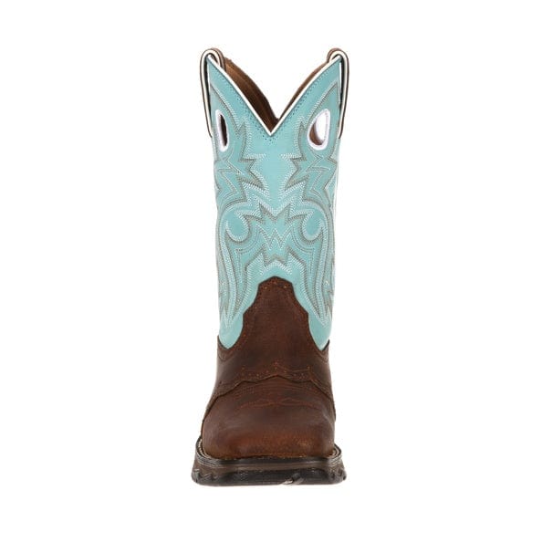 Durango Women's Powder N' Lace Square Toe Cowboy Boots - RD3471 - Image 4