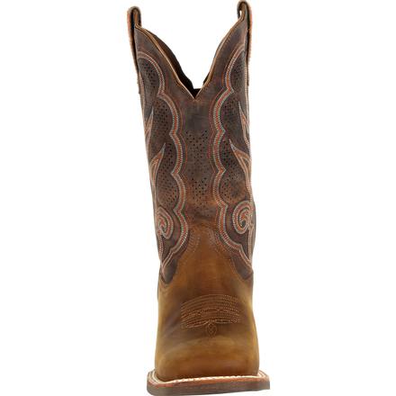 Durango Women's Rebel Pro Cognac Ventilated Square Toe Western Boots DRD0376 - Image 4