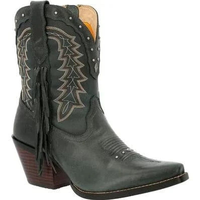 Durango Women's Vintage Teal Crush Western Bootie DRD0431