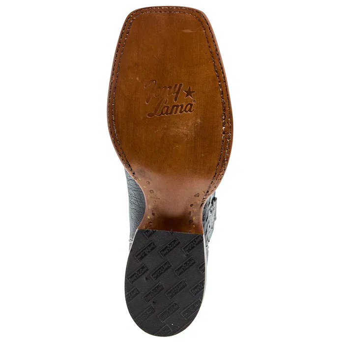 Tony Lama Men's Black Smooth Ostrich Exotic Western Boots EP6105 - Image 5