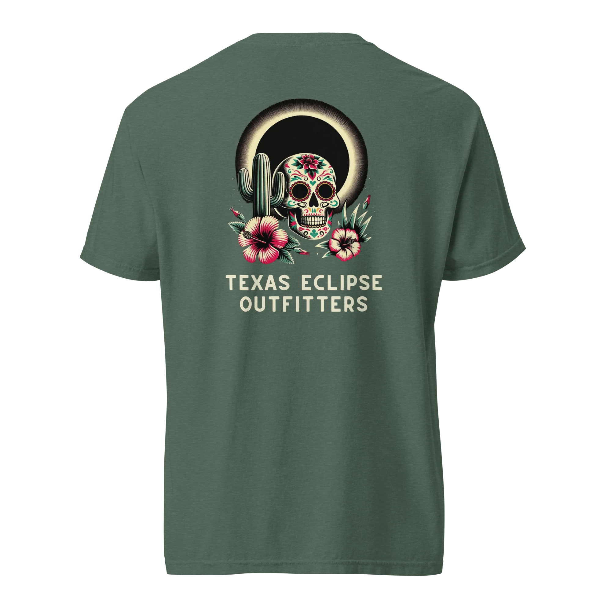 Floral Calavera Graphic Tee - Image 6