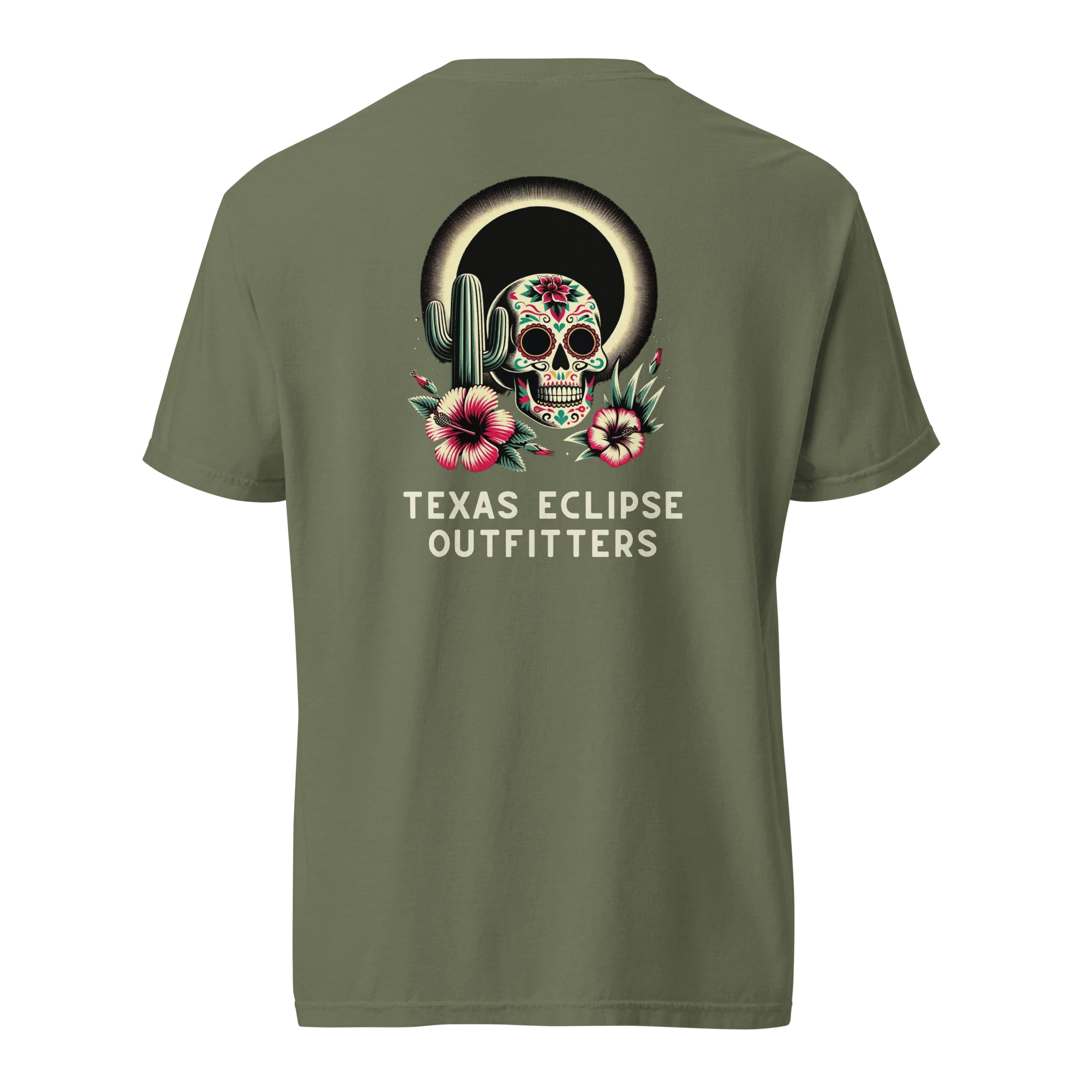 Floral Calavera Graphic Tee - Image 8