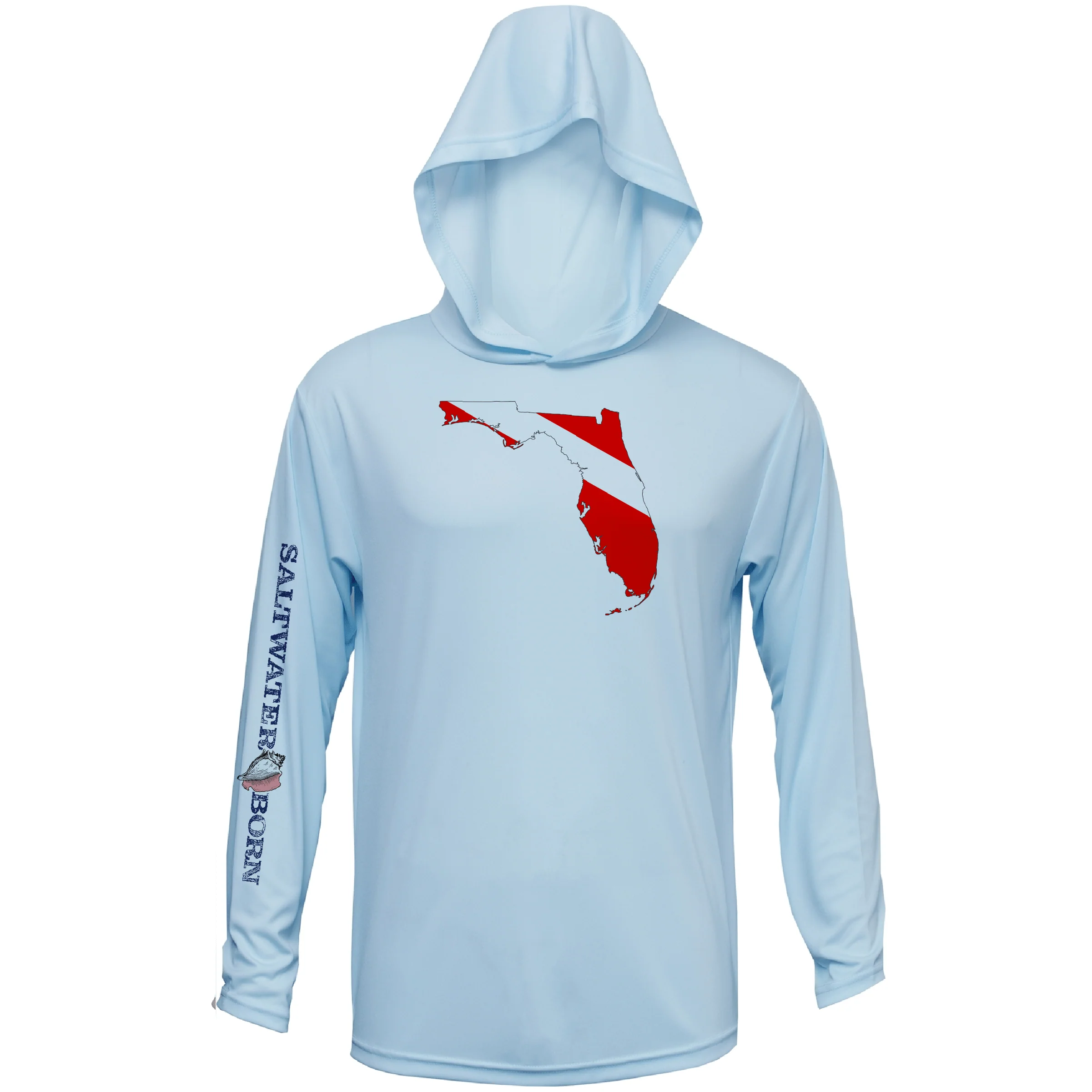 Florida Diver Long Sleeve UPF 50+ Dry-Fit Hoodie - Image 5
