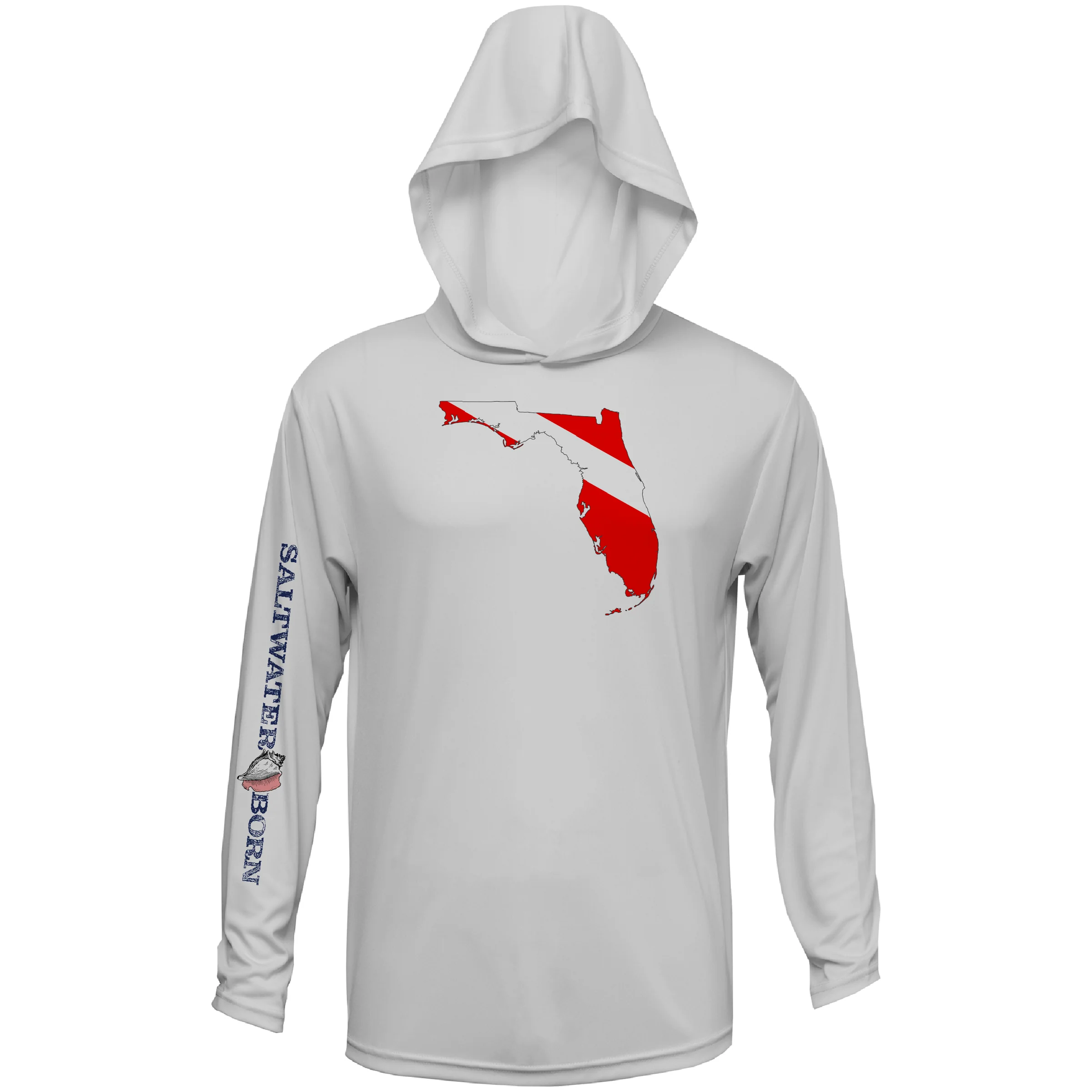 Florida Diver Long Sleeve UPF 50+ Dry-Fit Hoodie - Image 7