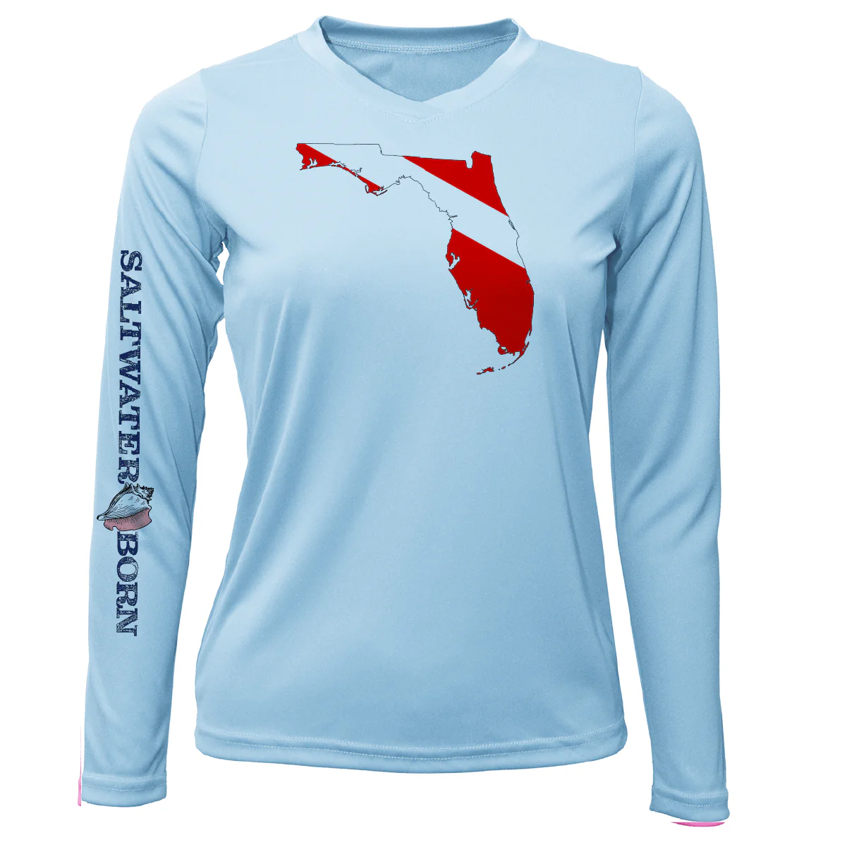 Florida Diver Long Sleeve UPF 50+ Dry-Fit Shirt - Image 5