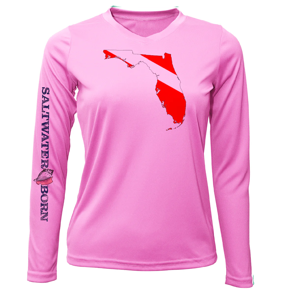 Florida Diver Long Sleeve UPF 50+ Dry-Fit Shirt - Image 7