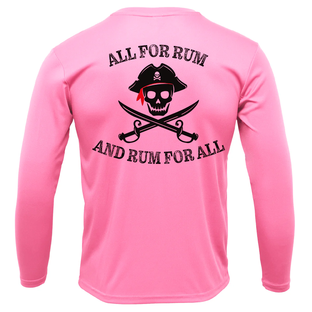Florida Freshwater Born "All For Rum and Rum For All" Girl's Long Sleeve UPF 50+ Dry-Fit Shirt - Image 11