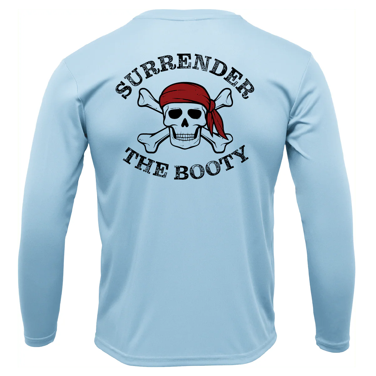 Florida Freshwater Born "Surrender The Booty" Boy's Long Sleeve UPF 50+ Dry-Fit Shirt