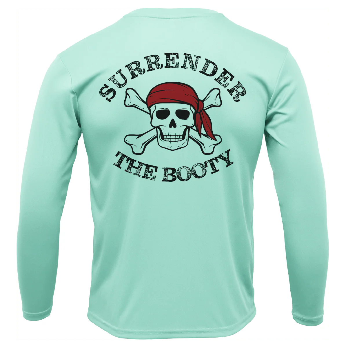 Florida Freshwater Born "Surrender The Booty" Boy's Long Sleeve UPF 50+ Dry-Fit Shirt - Image 9
