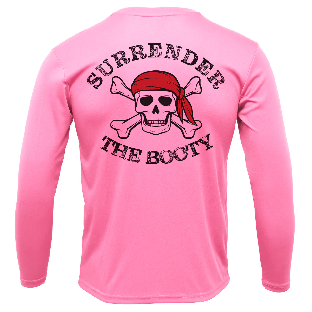 Florida Freshwater Born "Surrender The Booty" Girl's Long Sleeve UPF 50+ Dry-Fit Shirt - Image 11