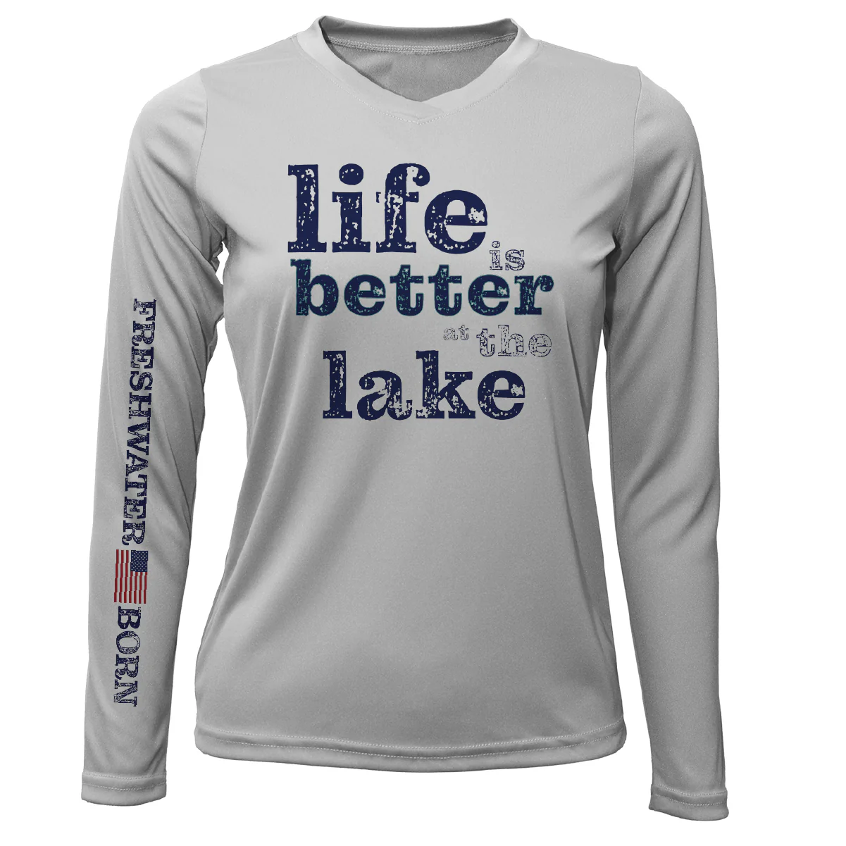Florida "Life is Better at the Lake" Women's Long Sleeve UPF 50+ Dry-Fit Shirt - Image 11
