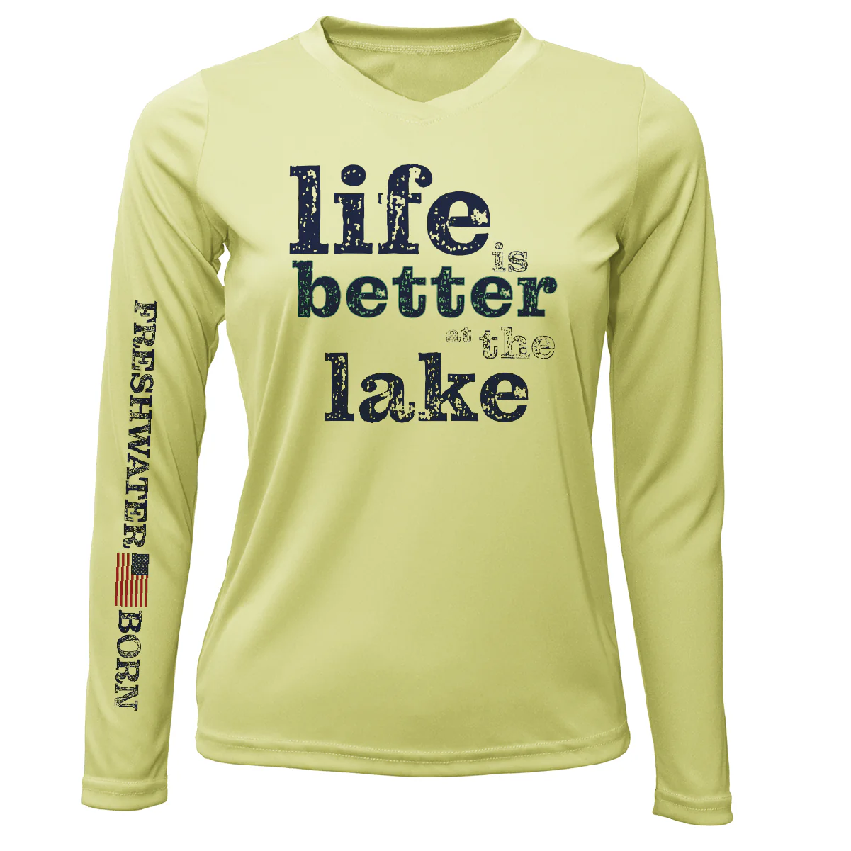 Florida "Life is Better at the Lake" Women's Long Sleeve UPF 50+ Dry-Fit Shirt - Image 7