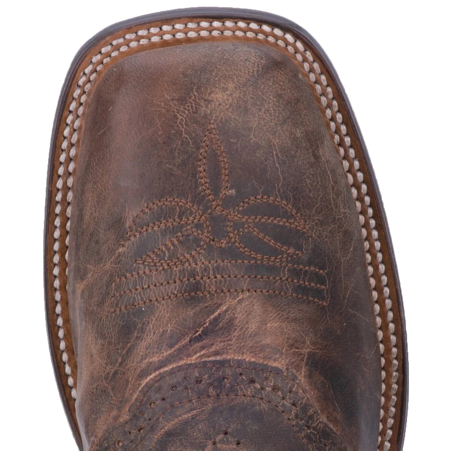 Dan Post Men's Franklin Sand/Dark Chocolate Western Boots DP2815 - Image 6