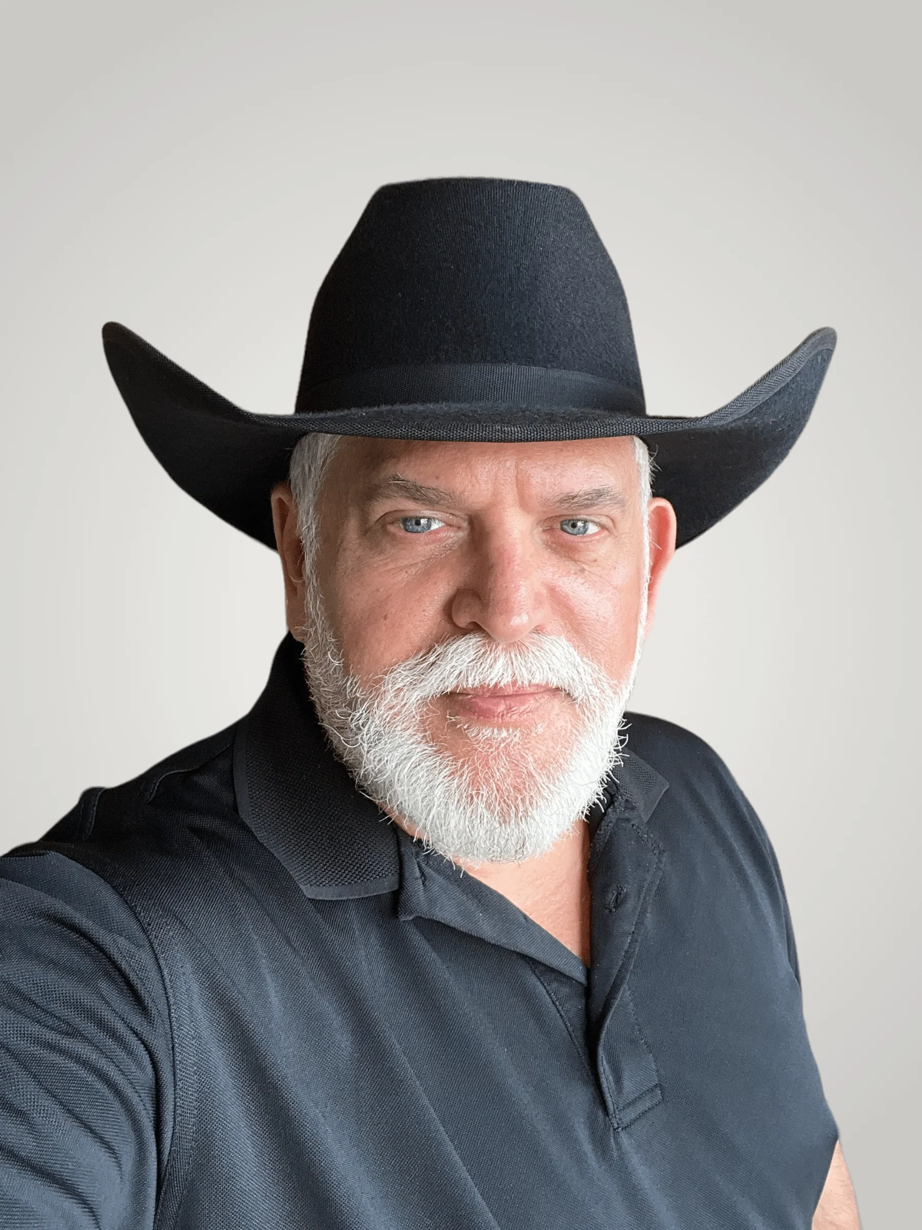 Gone Country Freehand Black - Cotton (Cody Series) Cowboy Hat - Image 3