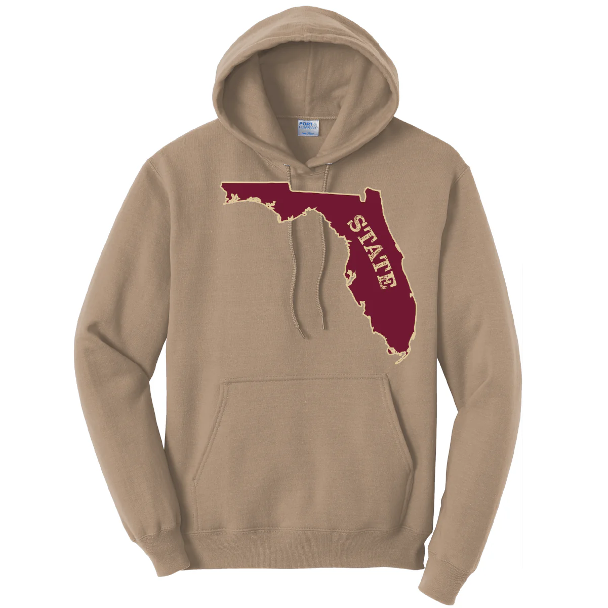 FSU Garnet and Gold Cotton Hoodie - Image 3