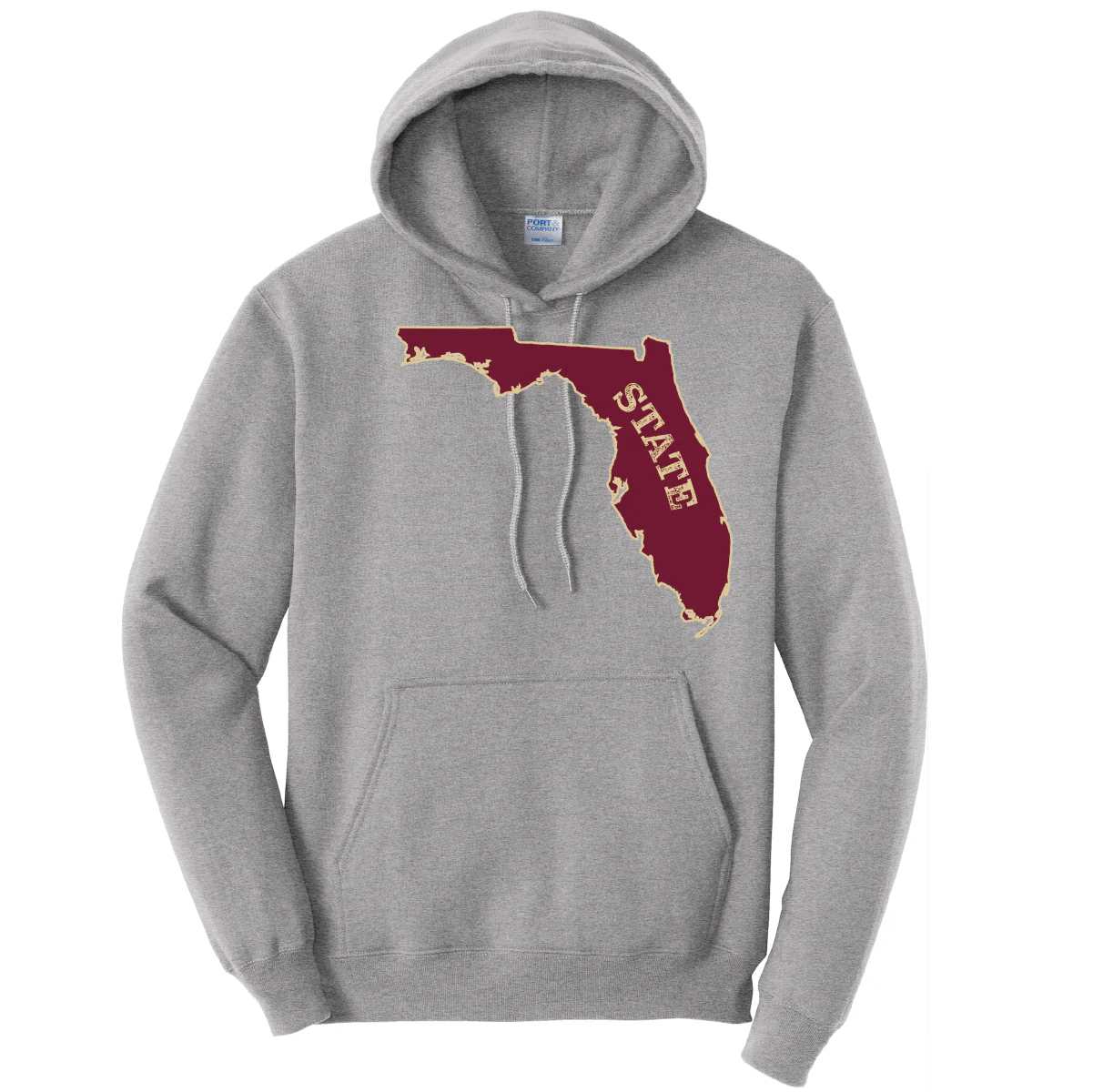 FSU Garnet and Gold Cotton Hoodie - Image 5