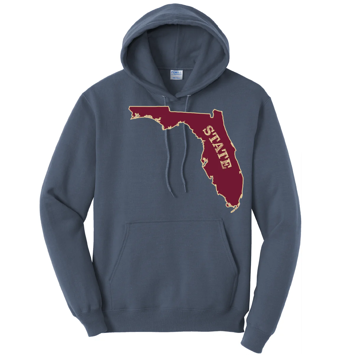 FSU Garnet and Gold Cotton Hoodie - Image 7