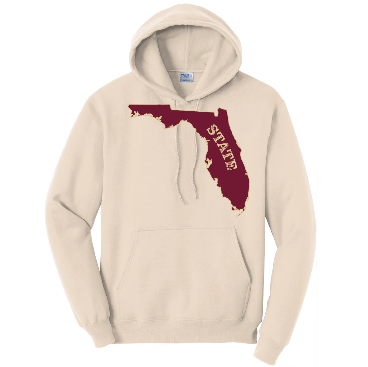 FSU Garnet and Gold Cotton Hoodie - Image 9