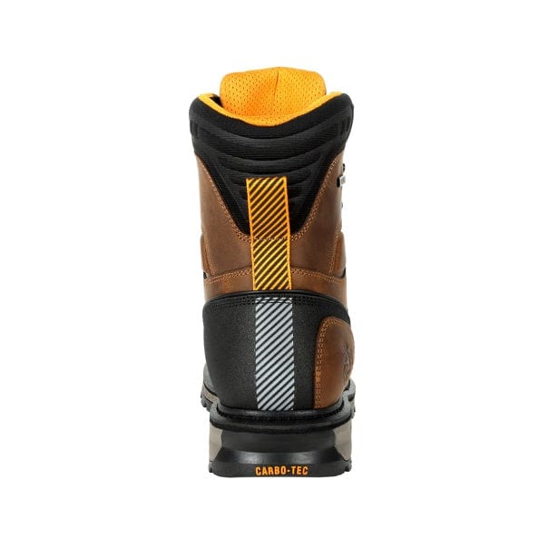 Georgia Boot Men's Carbo-Tec LTX Black and Brown Waterproof Round Toe Work Boot GB00392 - Image 5