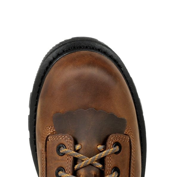 Georgia Boot Men's Carbo-Tec LTX Black and Brown Waterproof Round Toe Work Boot GB00392 - Image 6