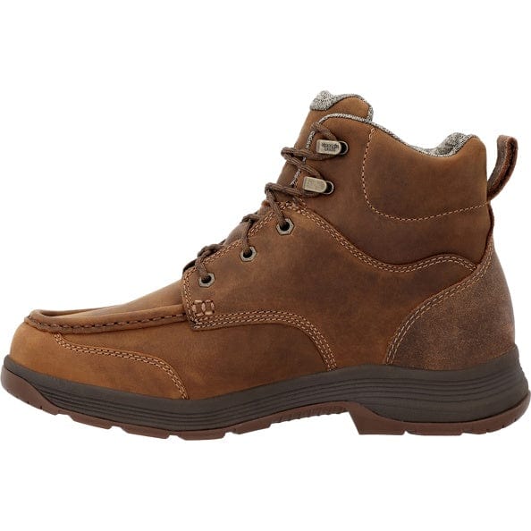 Georgia Boot Men's Athens SuperLyte Brown Moc Toe Waterproof Work Boot GB00547 - Image 3