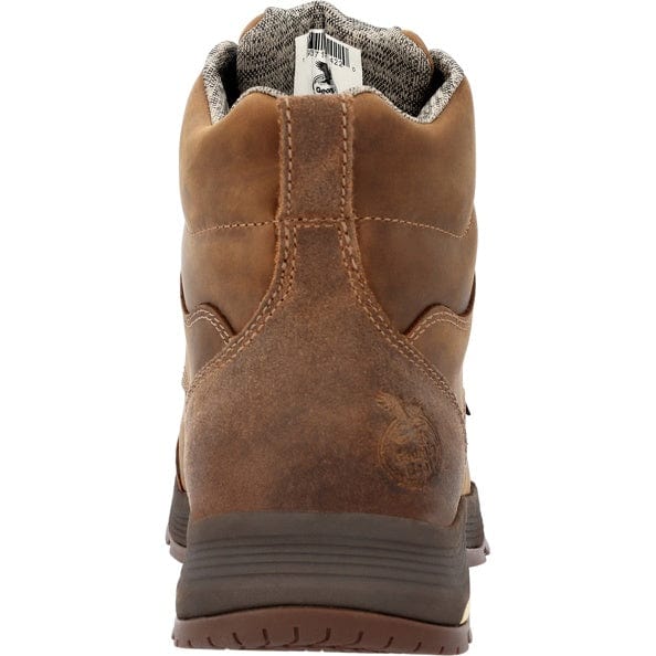 Georgia Boot Men's Athens SuperLyte Brown Moc Toe Waterproof Work Boot GB00547 - Image 6