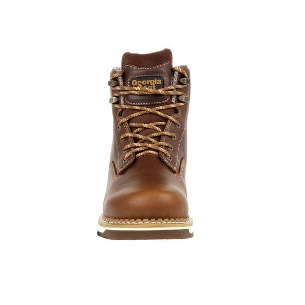 Georgia Boot Men's Amp LT Brown Wedge Steel Toe Waterproof Work Boot GB00351 - Image 3