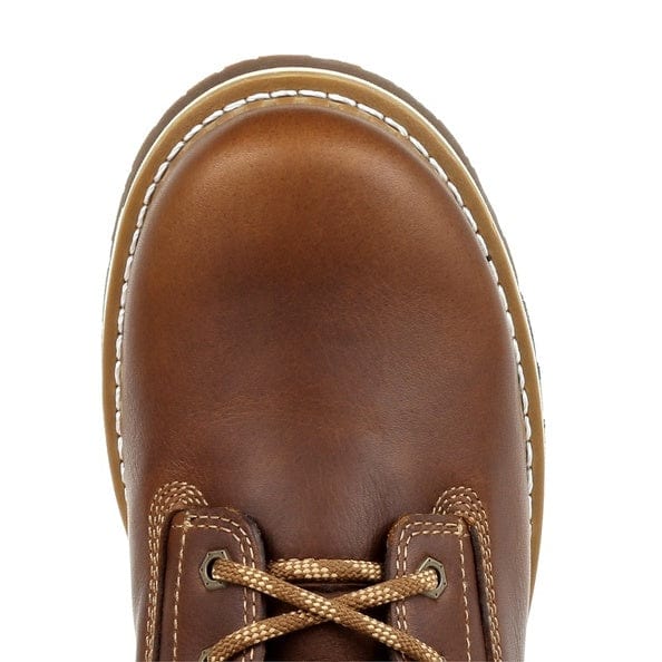 Georgia Boot Men's Amp LT Brown Wedge Waterproof Round Toe Work Boot GB00350 - Image 6