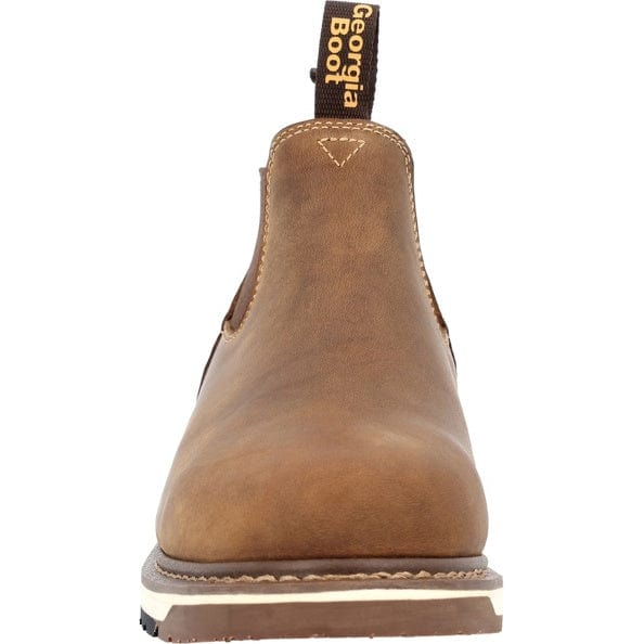 Georgia Boot Men's AMP LT Romeo Brown Wedge Work Boot GB00545 - Image 5