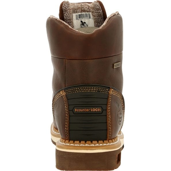 Georgia Boot Men's Amp LT Wedge Brown Moc Toe Work Boot GB00429 - Image 6