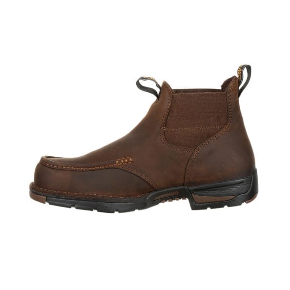 Georgia Boot Men's Athens Chelsea Dark Brown Moc Toe Work Boot GB00156 - Image 3