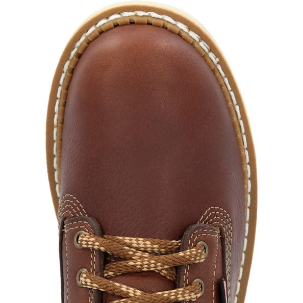 Georgia Boot Men's Brown Wedge Round Toe Work Boot GB00356 - Image 6