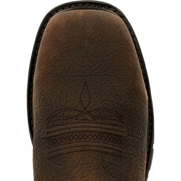 Georgia Boot Men's Carbo-Tec LT Brown and Black Steel Toe Work Boot GB00437 - Image 6