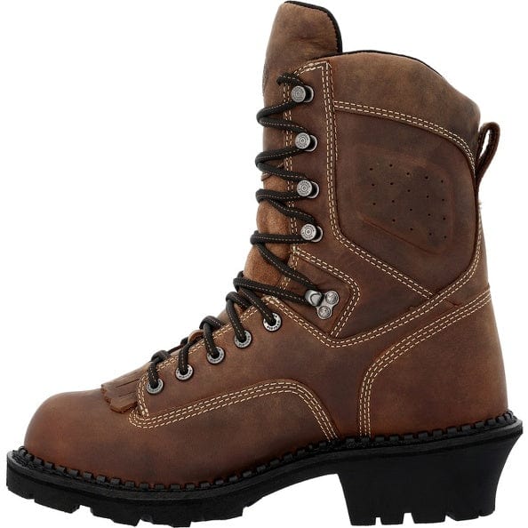 Georgia Boot Men's Crazy Horse USA Logger Waterproof Work Boot GB00539 - Image 3